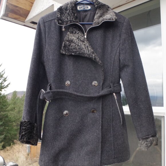 Vintage Wool Tweed Ladies Coat Tradition Sears - Picture 3 of 6